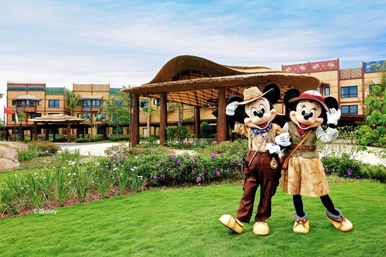 Disney Explorers Lodge Hong Kong Exterior photo Disneyland Hotel