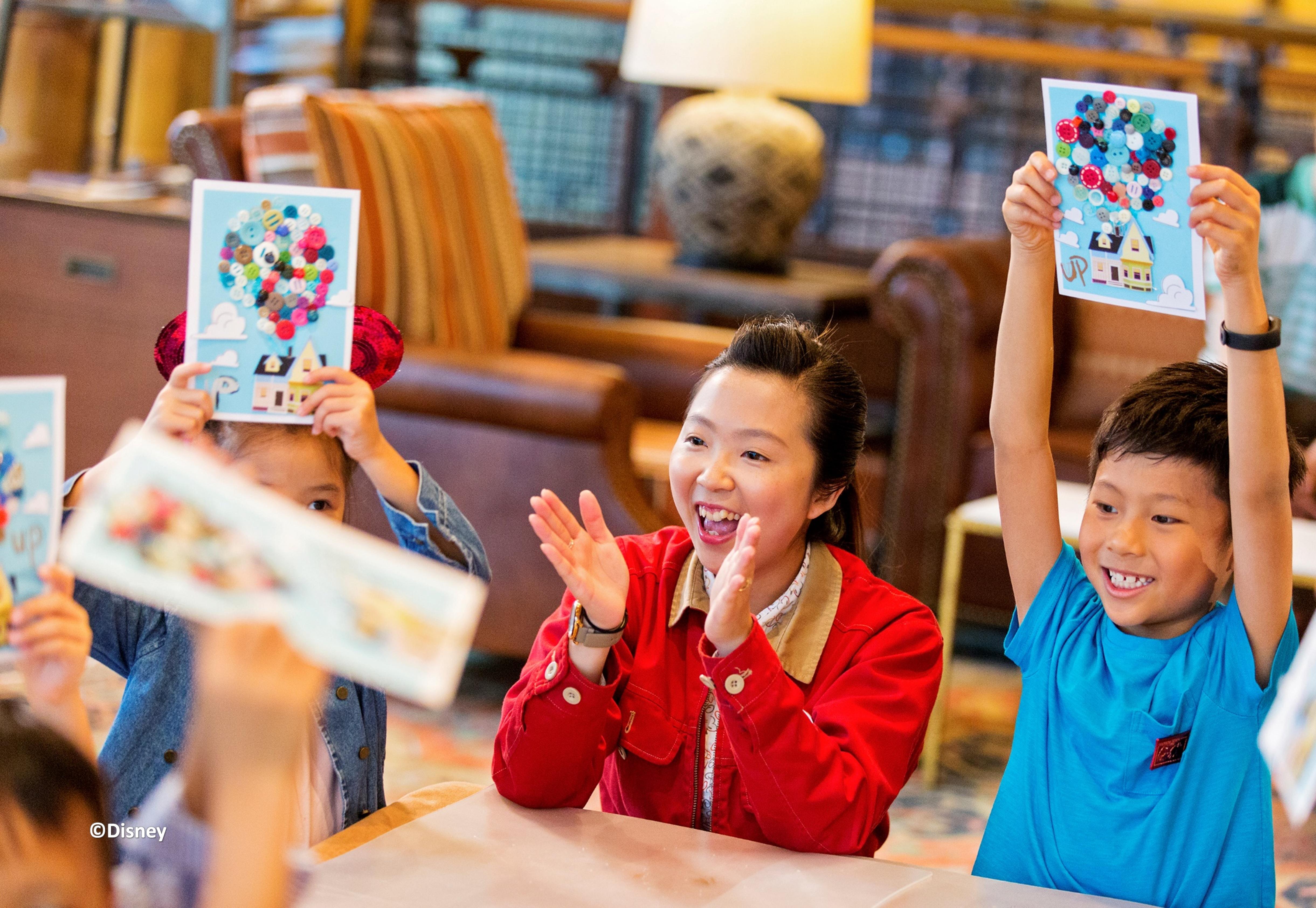 Disney Explorers Lodge Hong Kong Exterior photo Children at the Hong Kong Disneyland Resort
