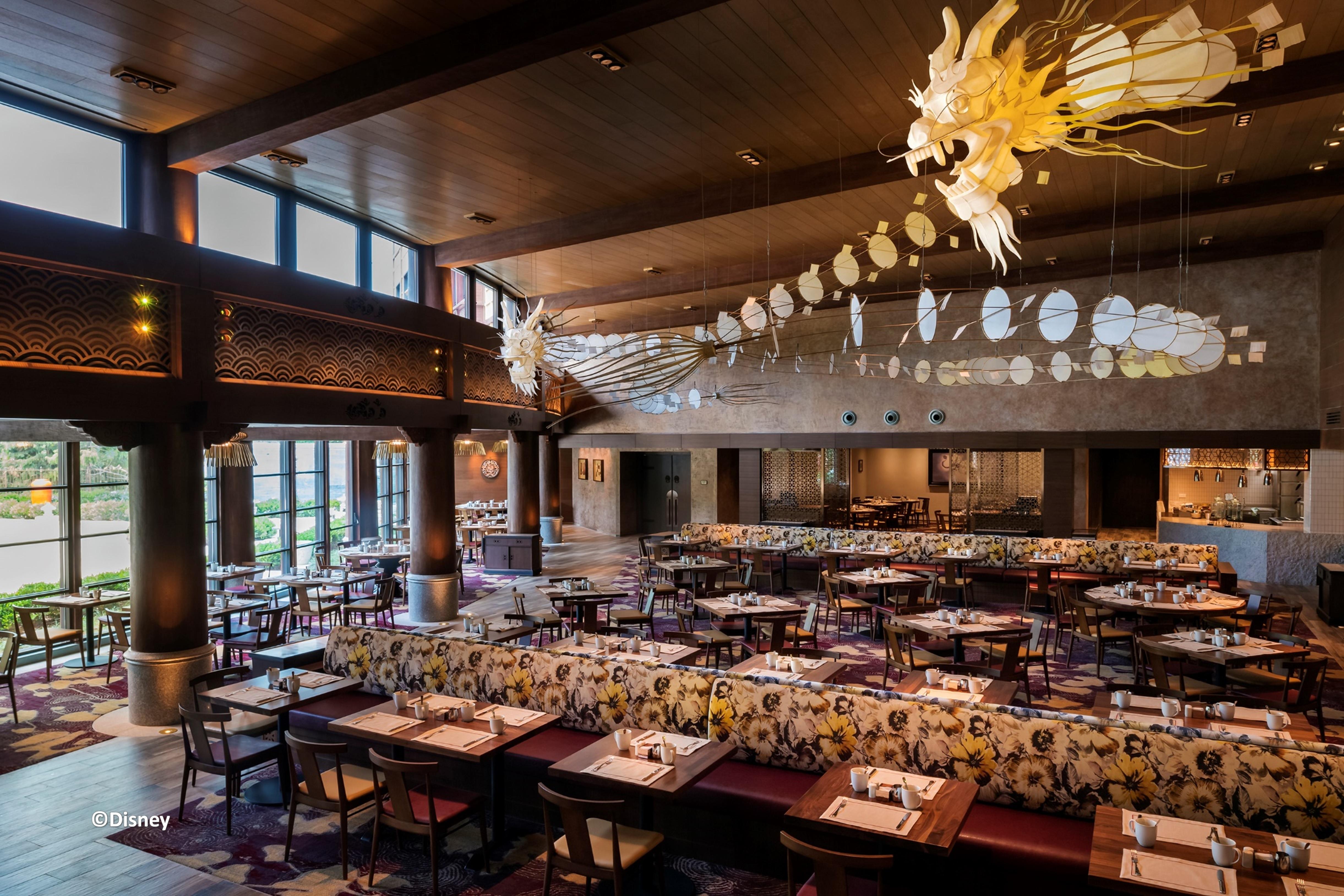 Disney Explorers Lodge Hong Kong Exterior photo The dining room at the restaurant