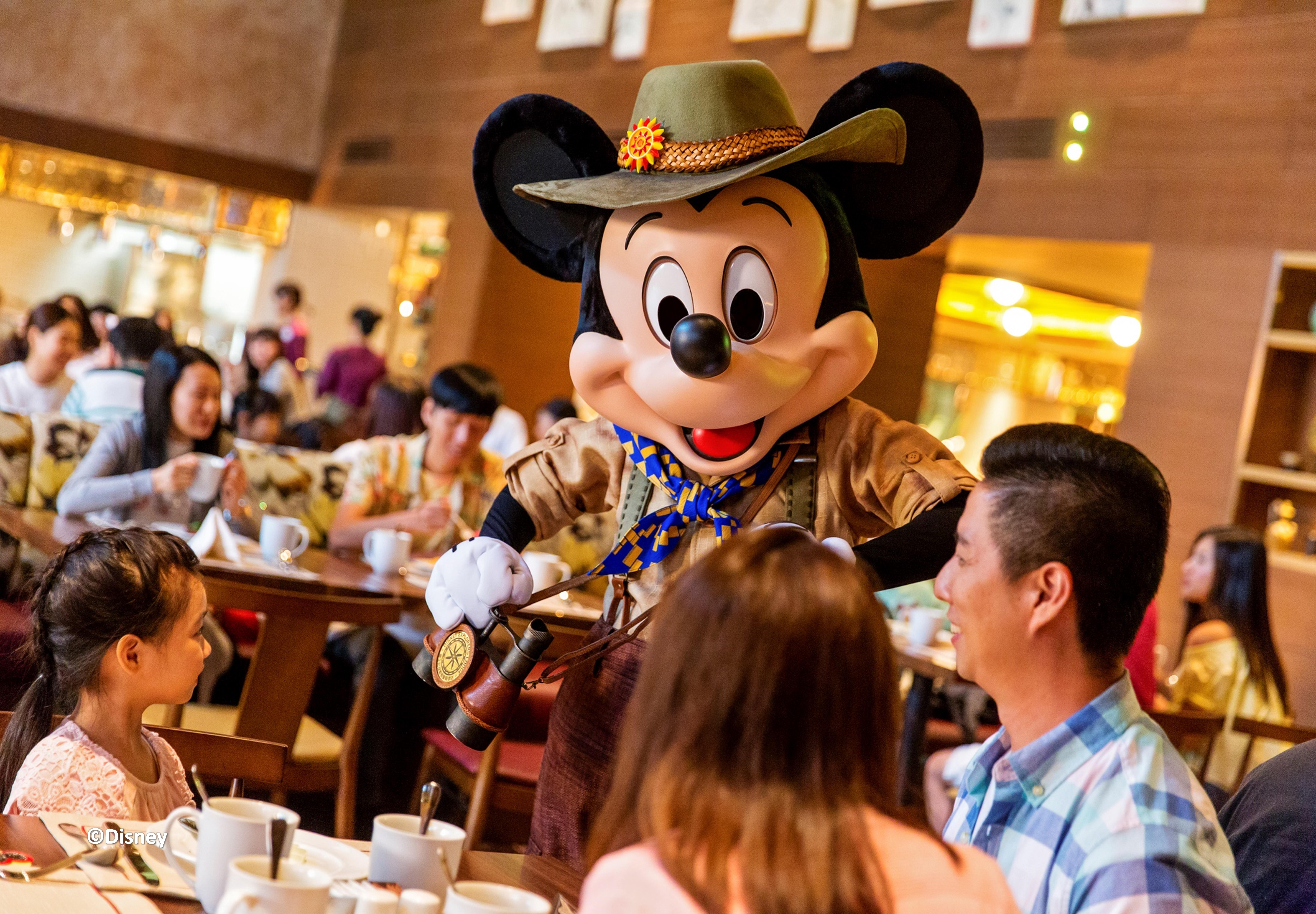 Disney Explorers Lodge Hong Kong Exterior photo Mickey Mouse at Hong Kong Disneyland Resort
