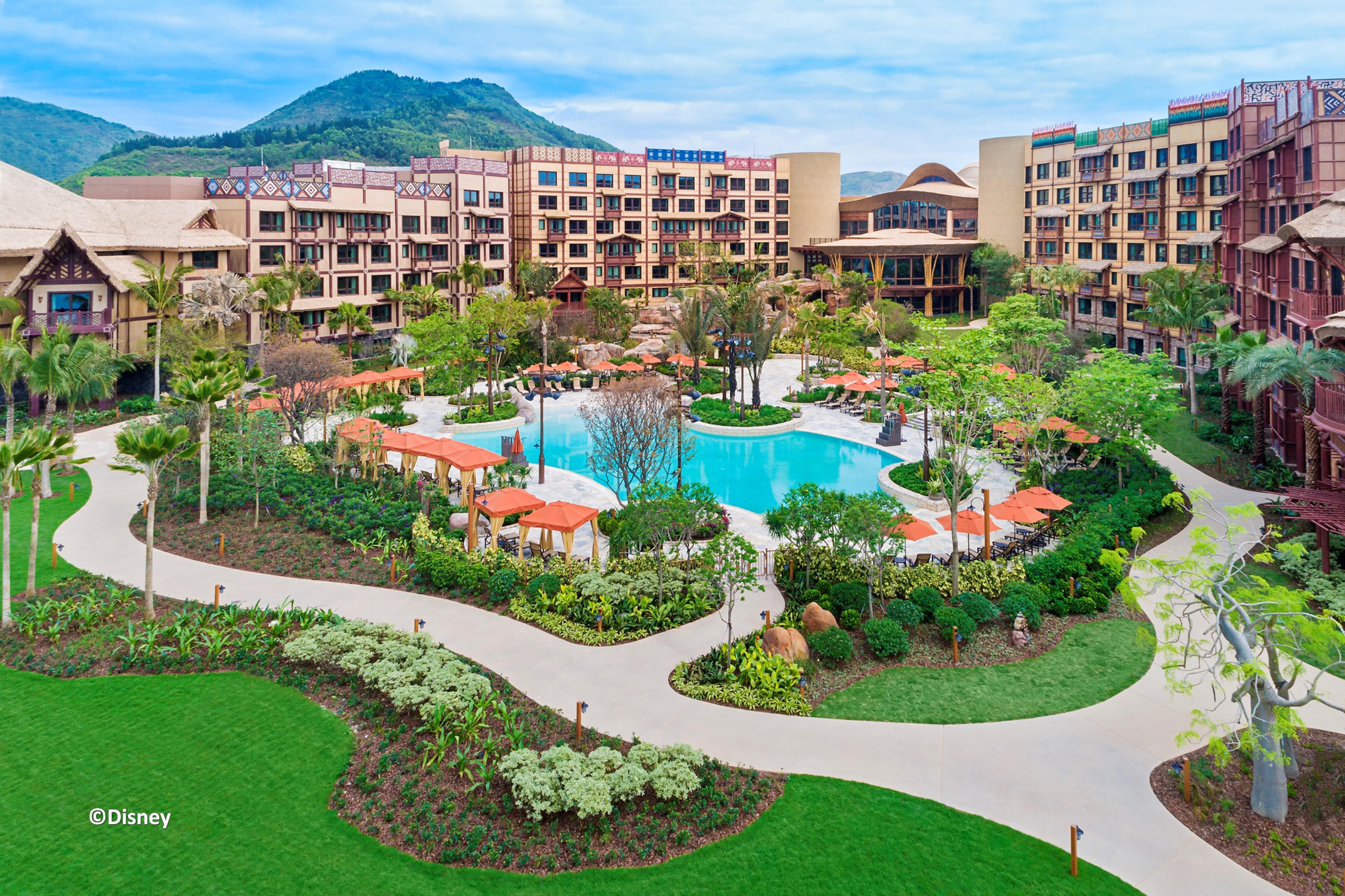 Disney Explorers Lodge Hong Kong Exterior photo Disney's Hilton Head Island Resort