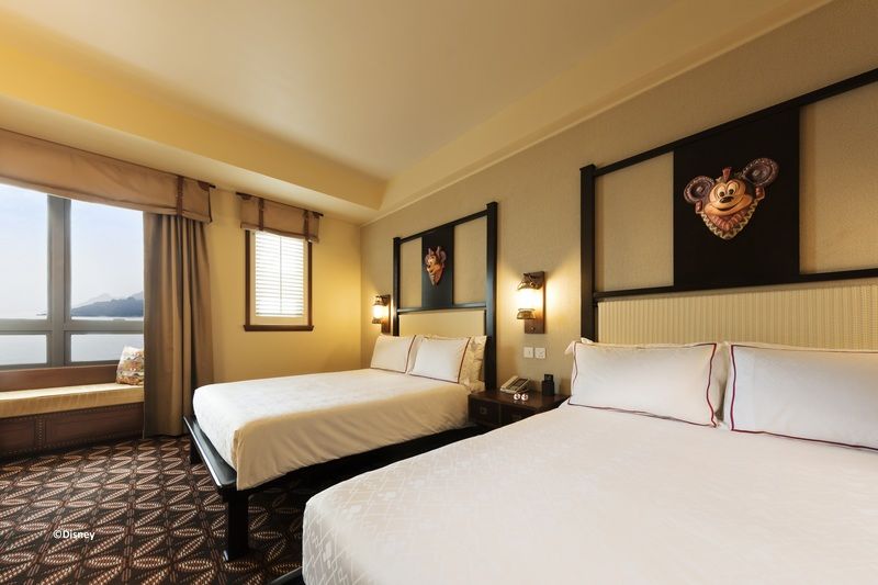 Disney Explorers Lodge Hong Kong Exterior photo Deluxe Room