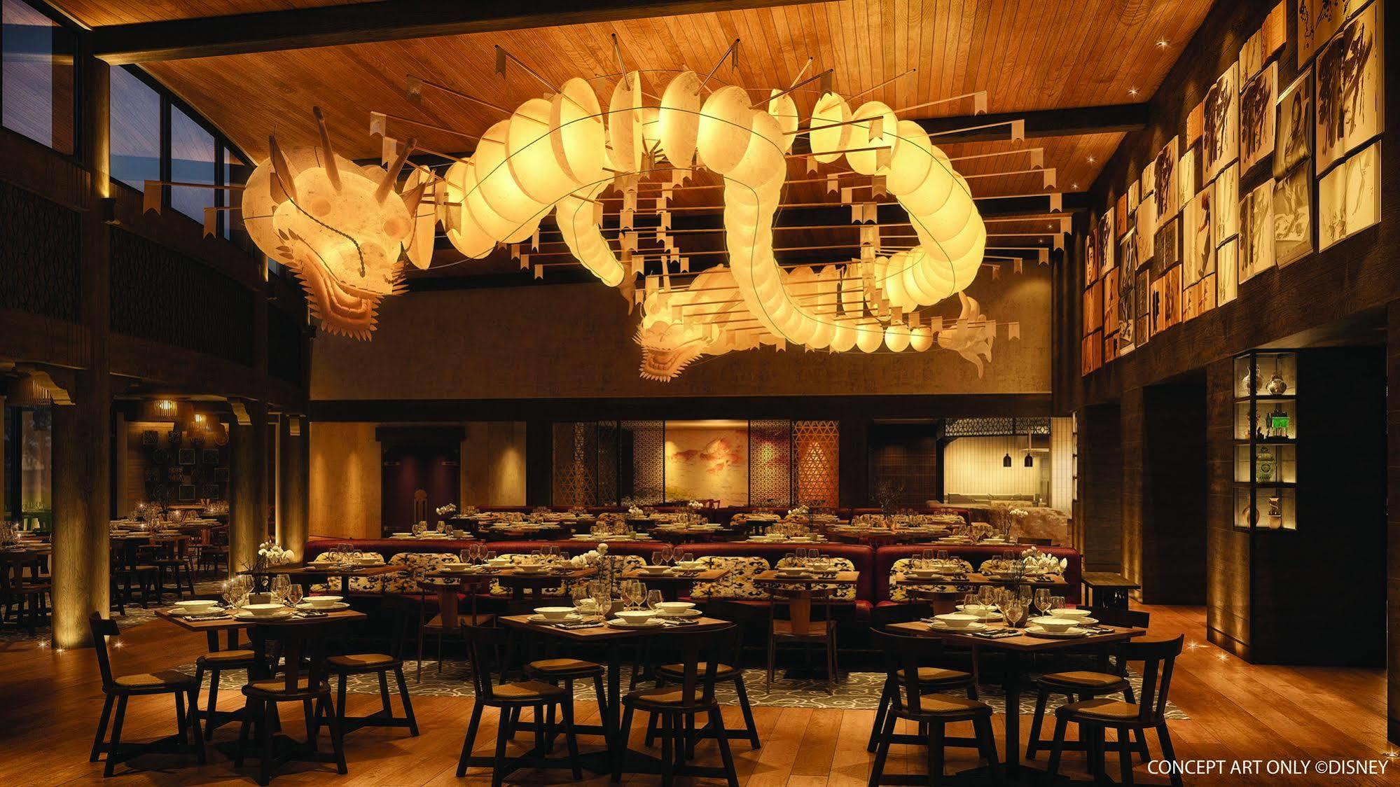 Disney Explorers Lodge Hong Kong Exterior photo The interior of the restaurant