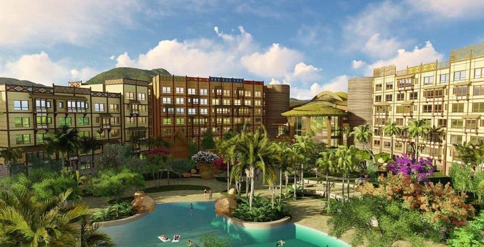 Disney Explorers Lodge Hong Kong Exterior photo The proposed resort